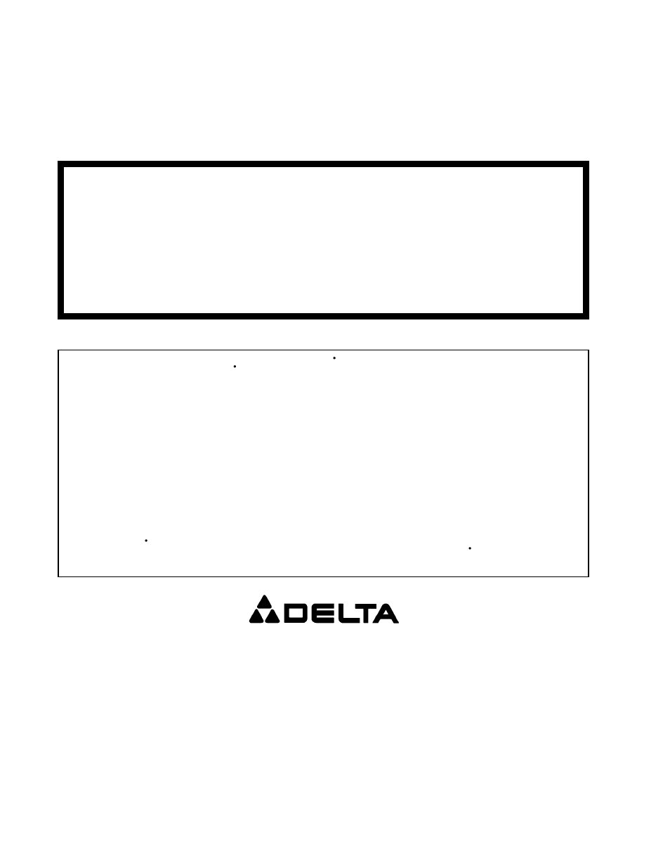 Delta SA350K User Manual | Page 32 / 32