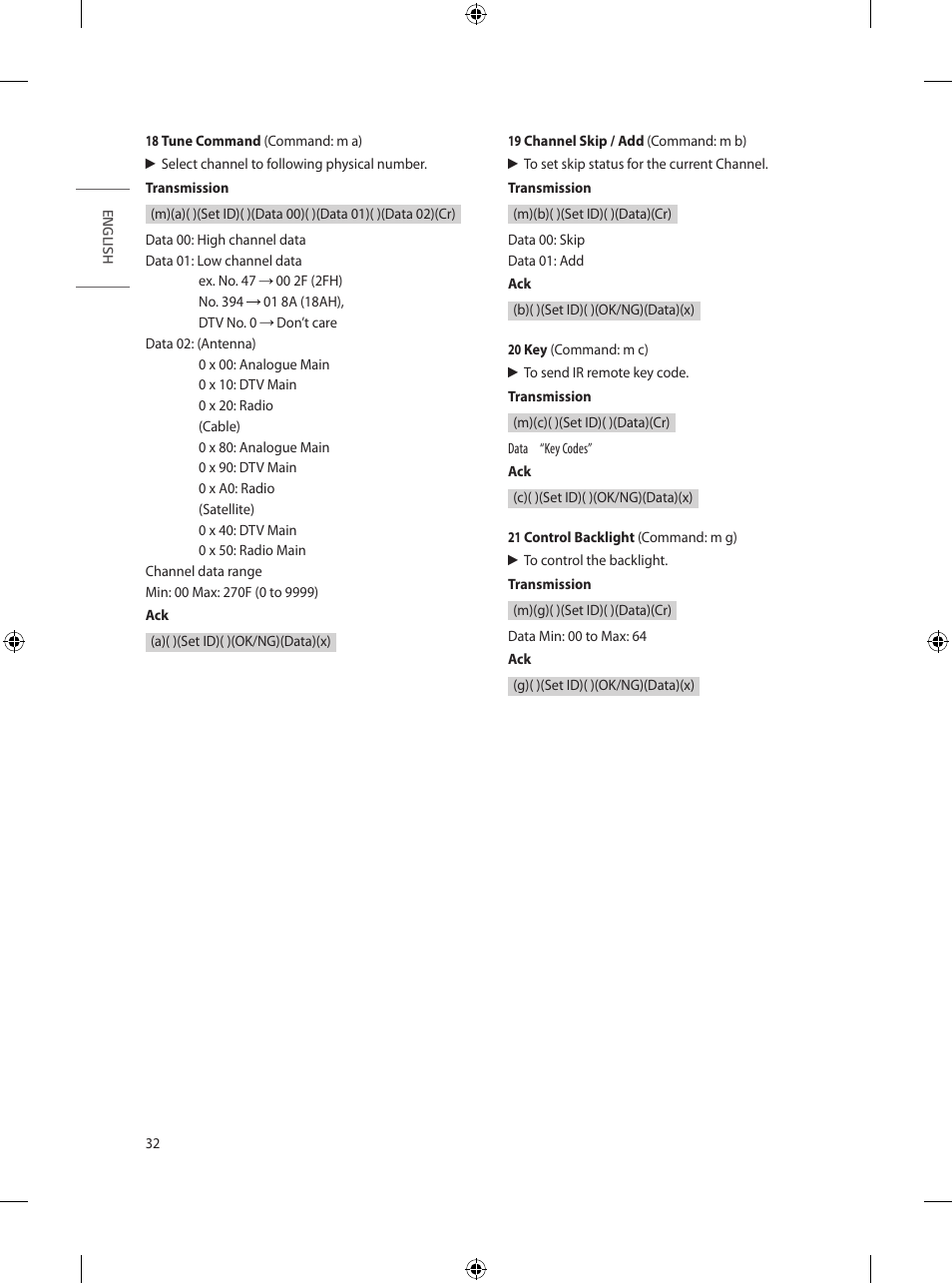 LG UN570H Series 55" UHD 4K HDR Commercial Hospitality TV User Manual | Page 44 / 56