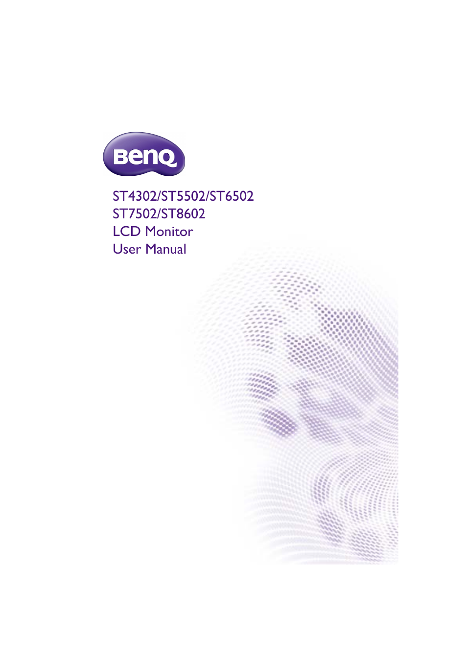 BenQ ST8602S 86" 4K SmSignage Display User Manual | 61 pages