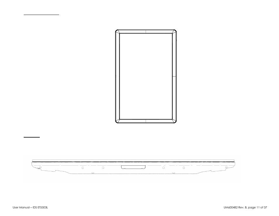 Elo TouchSystems 5503L 55" Class Full HD IR Interactive Commercial Display User Manual | Page 11 / 37