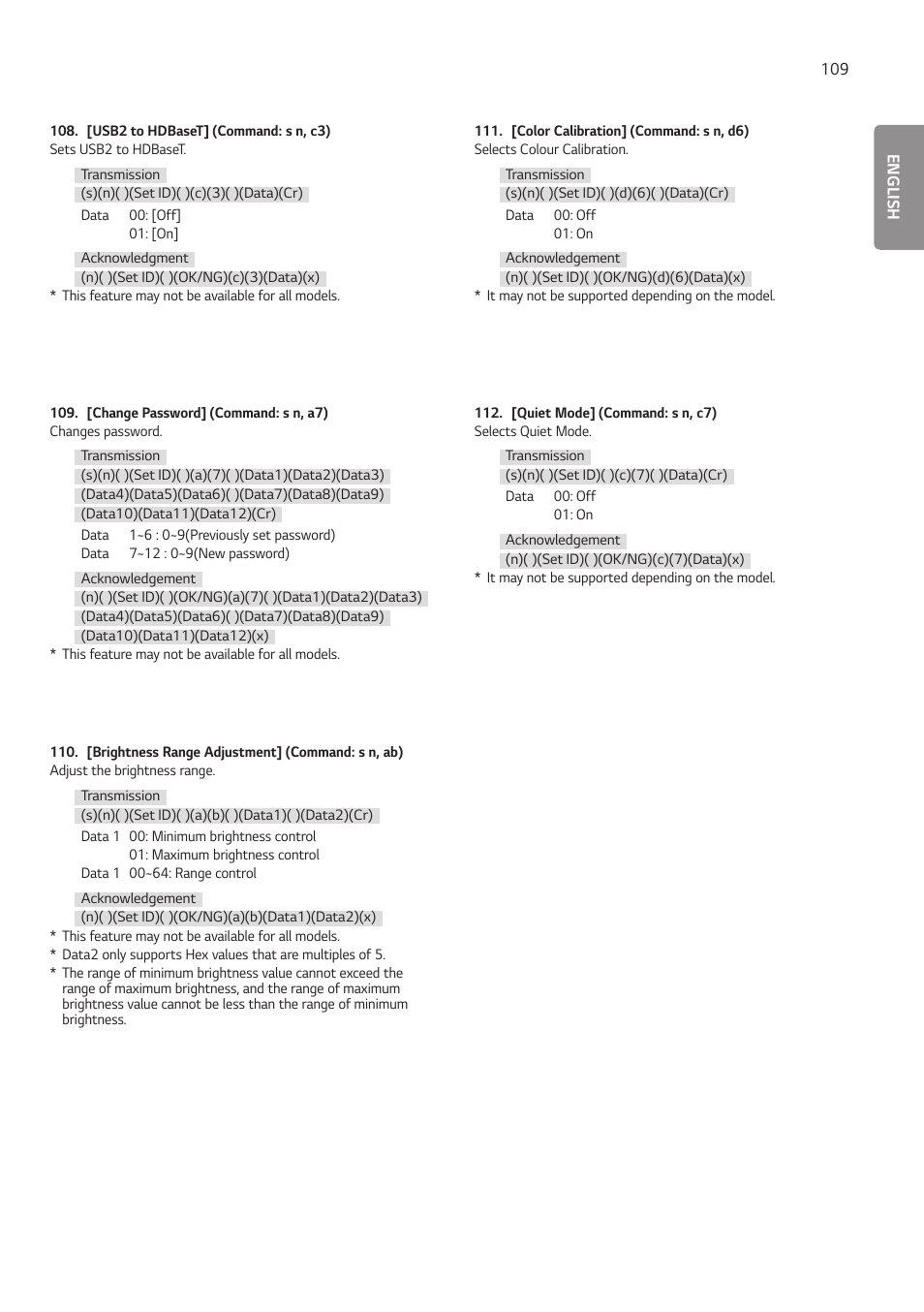 LG 55TC3CG-H 55" 4K UHD HDR Touchscreen Commercial Monitor User Manual | Page 145 / 153