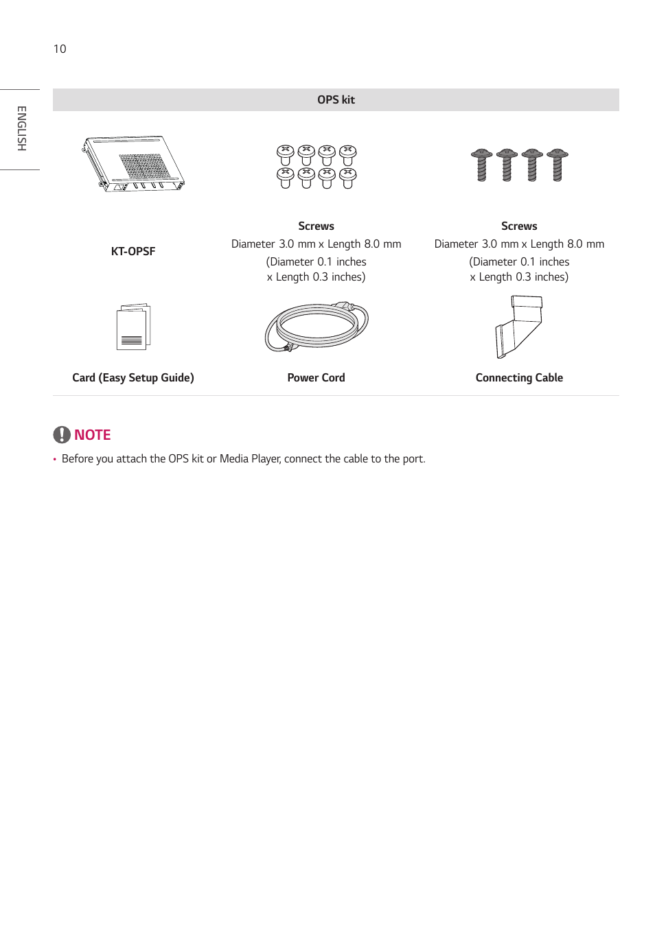 LG UH5F-H 65" Class 4K UHD Digital Signage & Conference Room SmIPS LED Display User Manual | Page 10 / 39