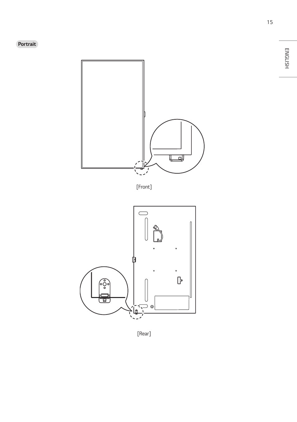 LG UH5F-H 65" Class 4K UHD Digital Signage & Conference Room SmIPS LED Display User Manual | Page 15 / 39