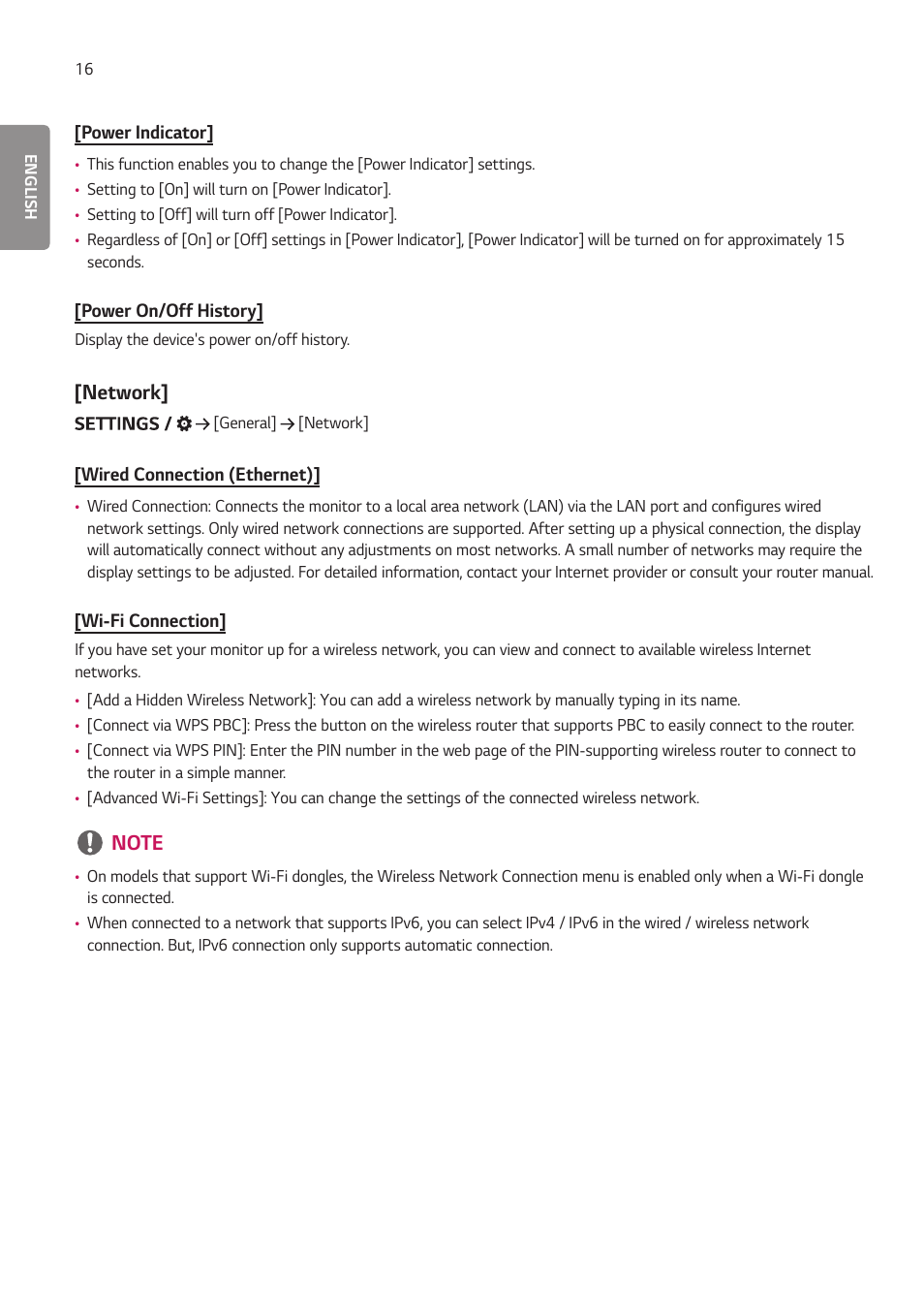 Network | LG LAA015F130 130" Full HD HDR Video Wall Bundle (TAA Compliant) User Manual | Page 44 / 121