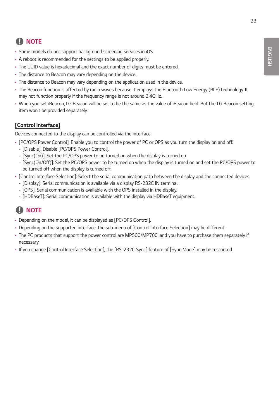LG LAA015F130 130" Full HD HDR Video Wall Bundle (TAA Compliant) User Manual | Page 51 / 121