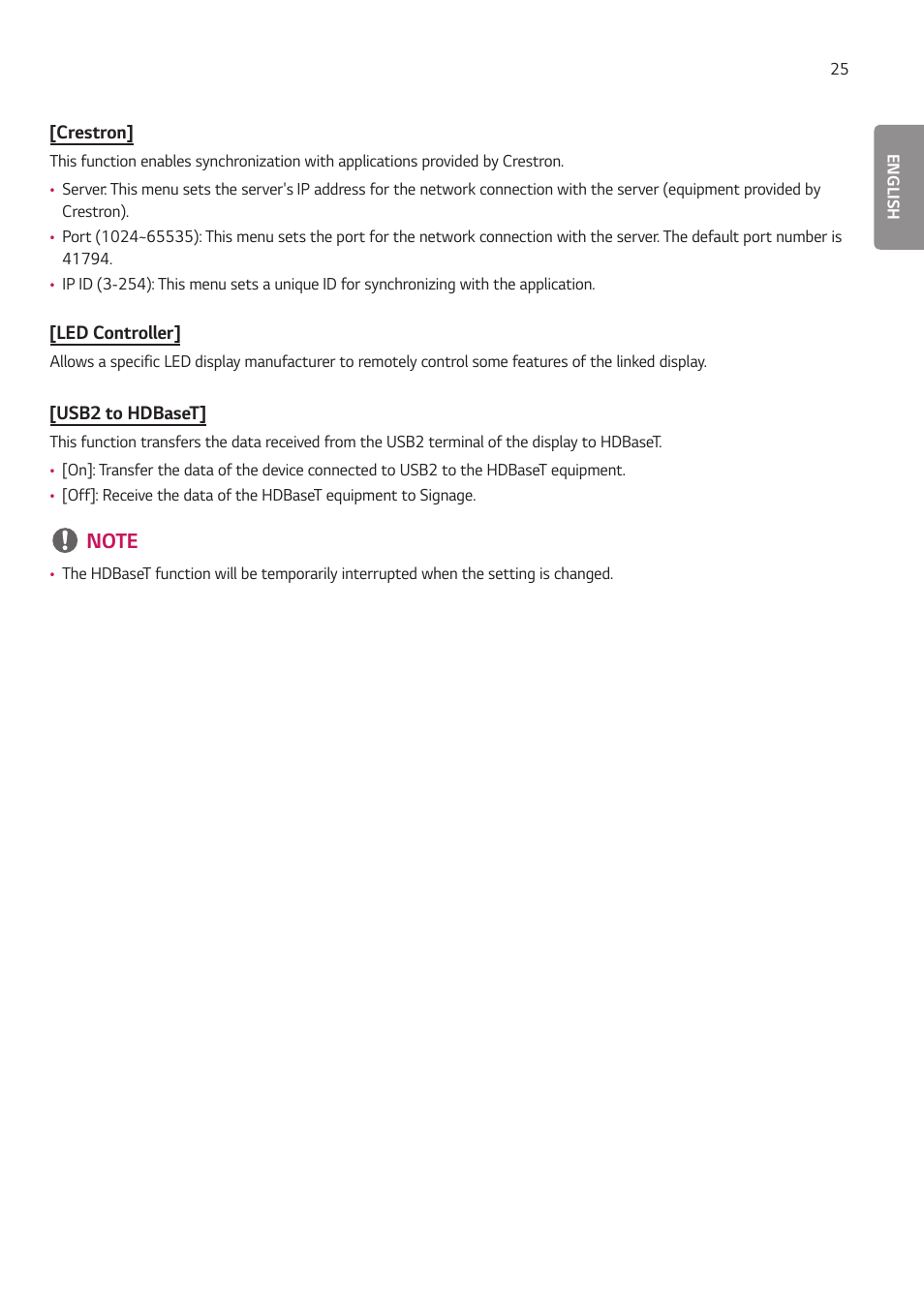 LG LAA015F130 130" Full HD HDR Video Wall Bundle (TAA Compliant) User Manual | Page 53 / 121