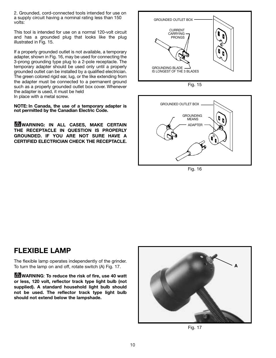 Flexible lamp | Delta 23-735 User Manual | Page 10 / 16