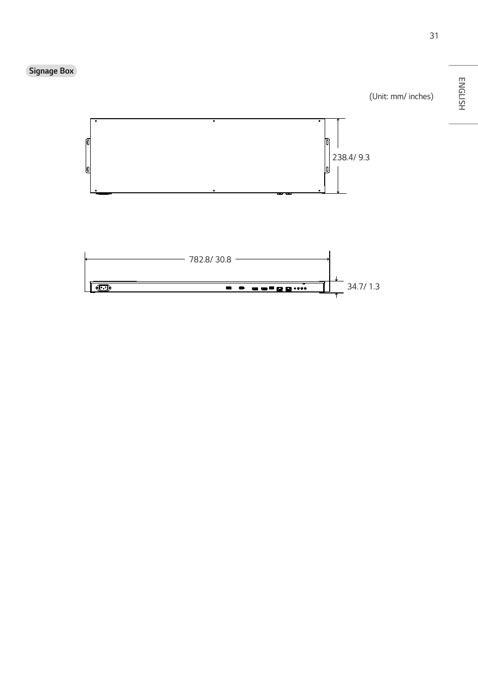 31 english | LG EW5G-V Series 55" Full HD Transparent OLED Signage Display User Manual | Page 31 / 131