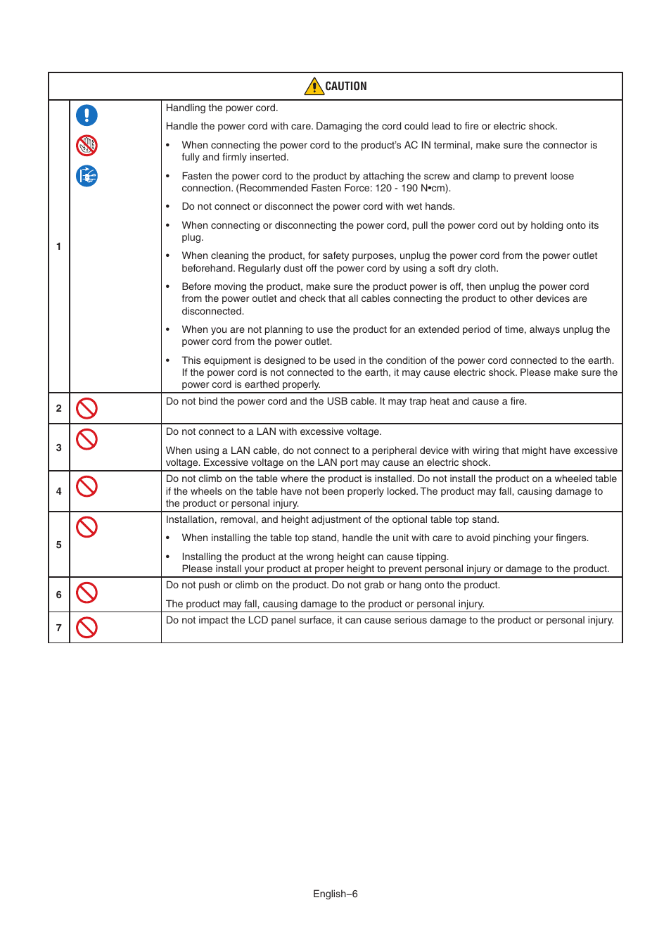 NEC MultiSync M491 49" Class HDR 4K UHD Commercial IPS LED Display User Manual | Page 10 / 97