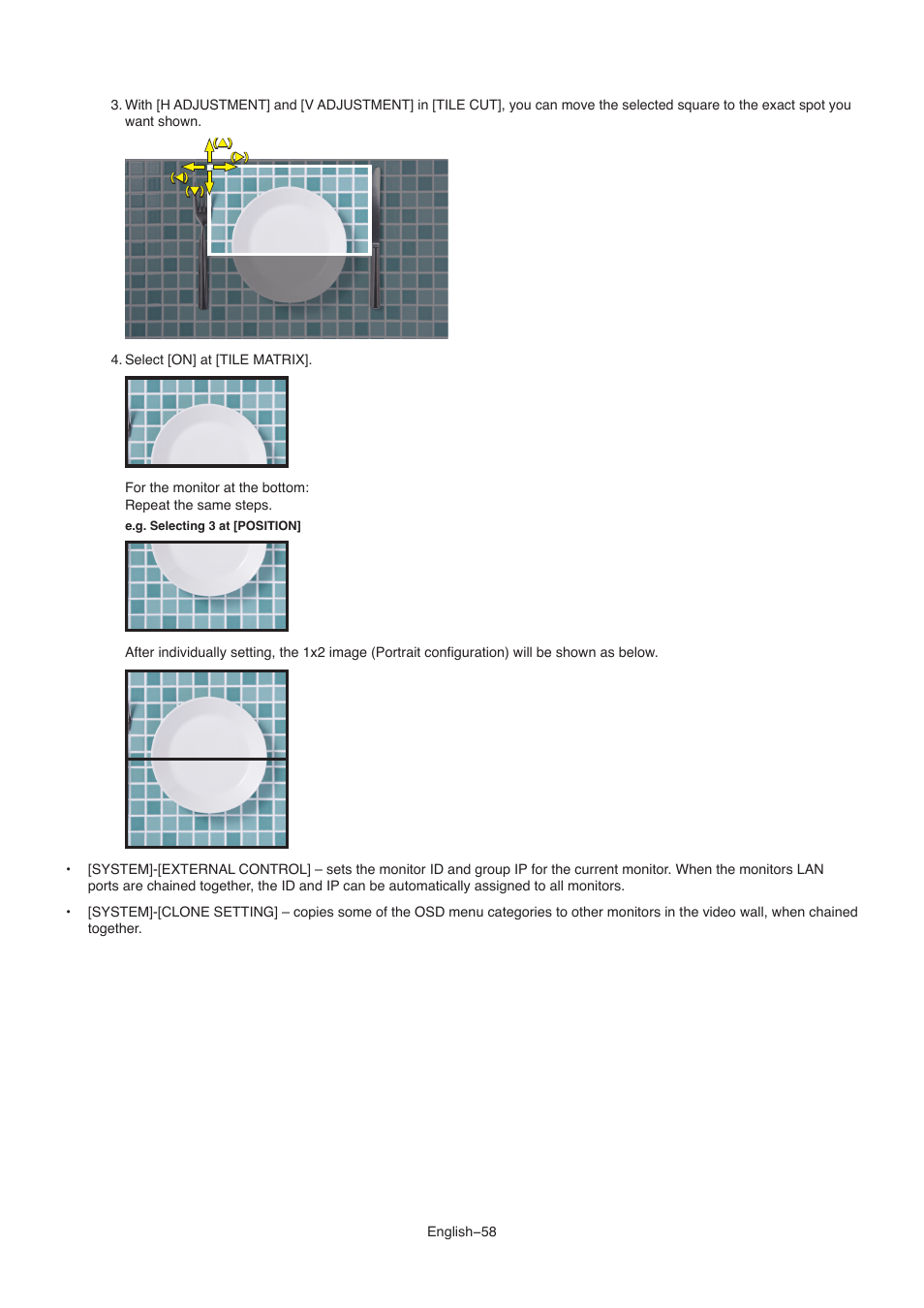 NEC M861 86" UHD 4K HDR Commercial Monitor User Manual | Page 62 / 114