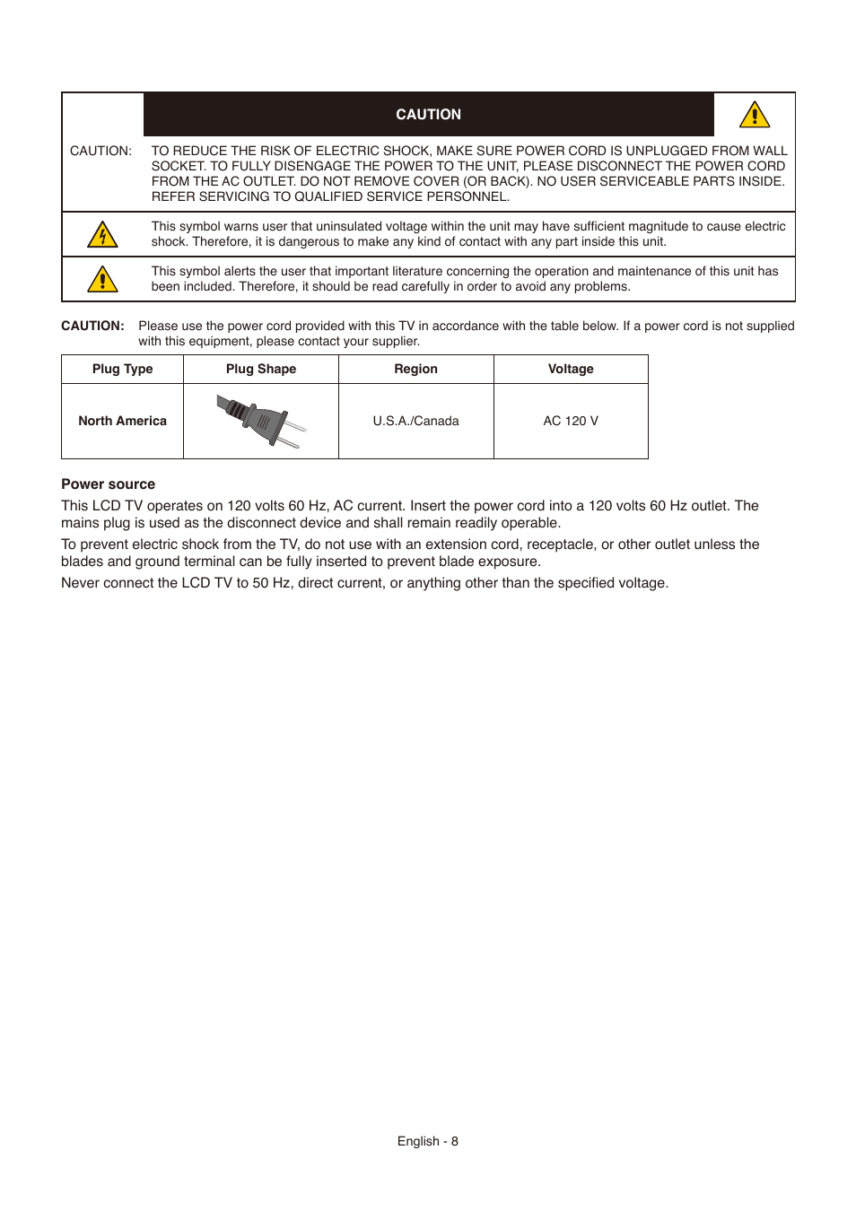 NEC E558 55" Class 4K UHD Commercial LED TV User Manual | Page 11 / 90