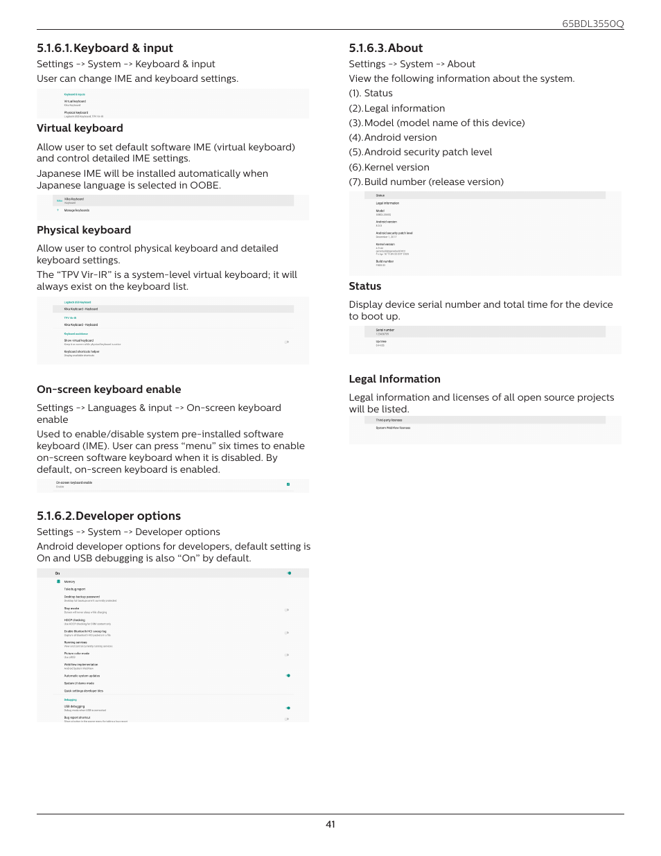 Philips Q-Line 65BDL3550Q 65" 4K IPS Digital Signage Display User Manual | Page 52 / 68