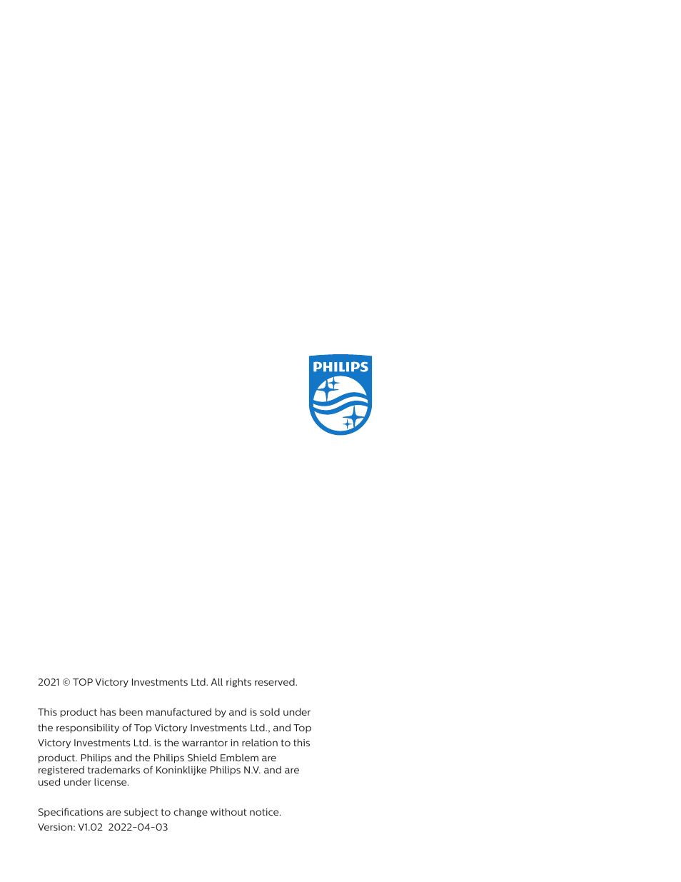 Philips Q-Line 65BDL3550Q 65" 4K IPS Digital Signage Display User Manual | Page 68 / 68