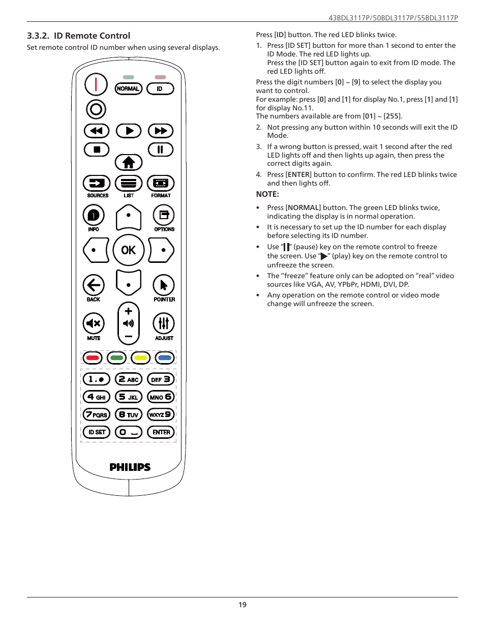 Philips P-Line 43" UHD 4K Digital Signage Display User Manual | Page 21 / 47