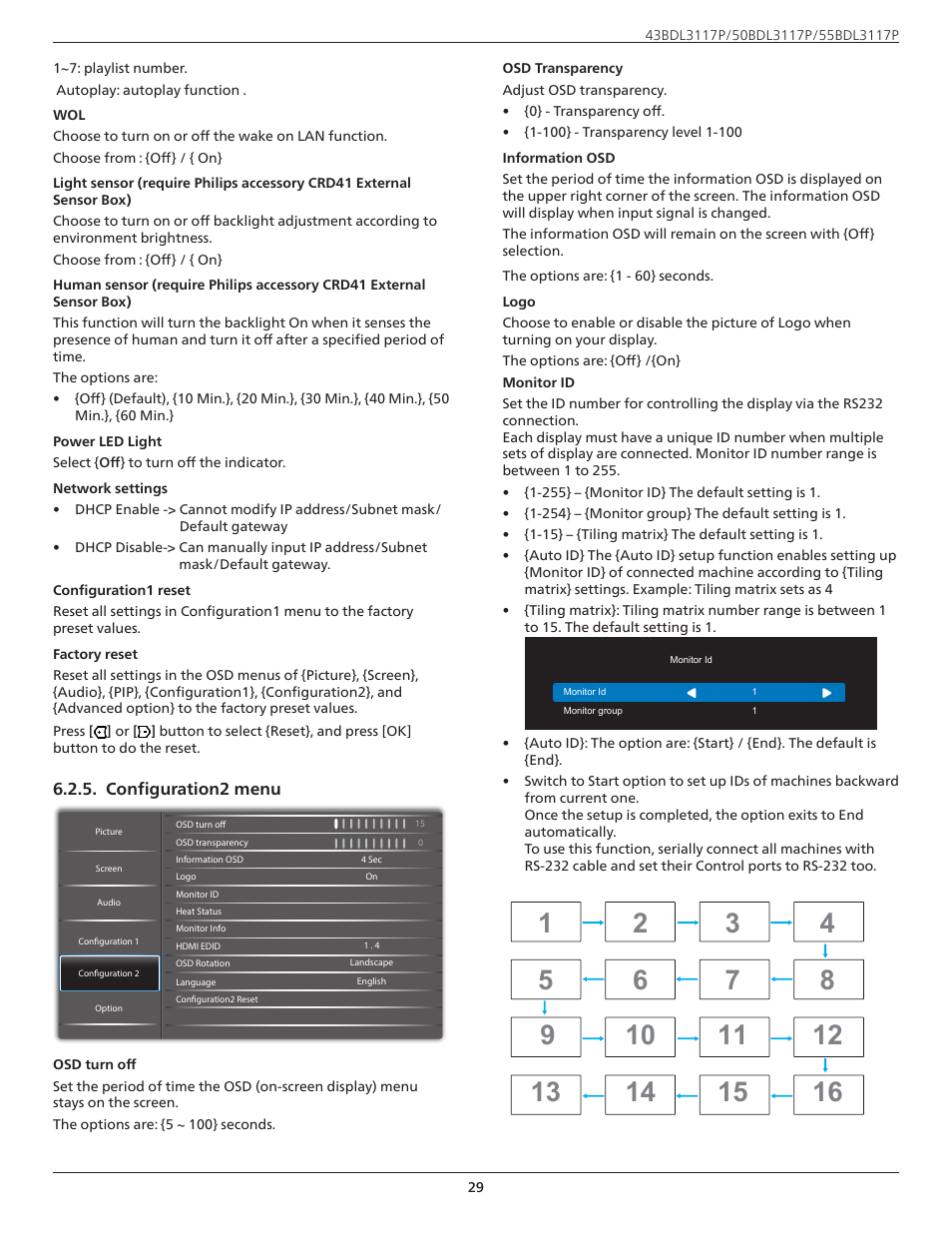 Philips P-Line 43" UHD 4K Digital Signage Display User Manual | Page 31 / 47