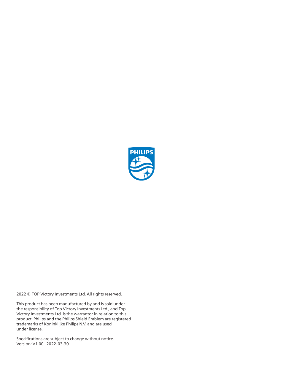 Philips P-Line 43" UHD 4K Digital Signage Display User Manual | Page 47 / 47