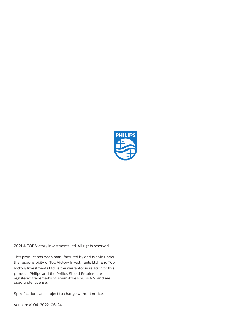 Philips D-Line 55BDL4550D 55" 4K UHD Digital Signage Display User Manual | Page 71 / 71