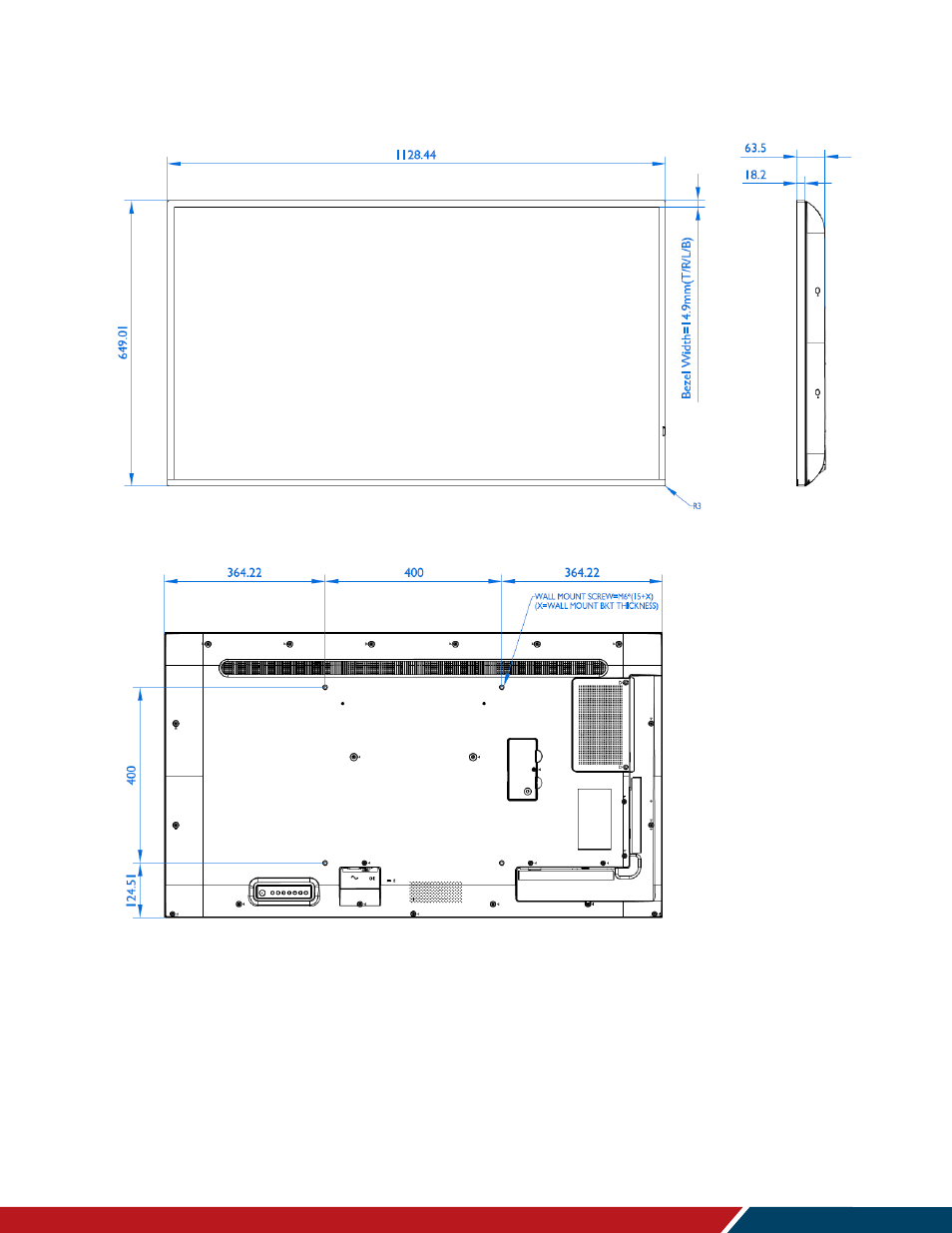 Slm50 | Planar Systems Simplicity Series SLM50 50" UHD 4K Commercial Monitor User Manual | Page 97 / 104