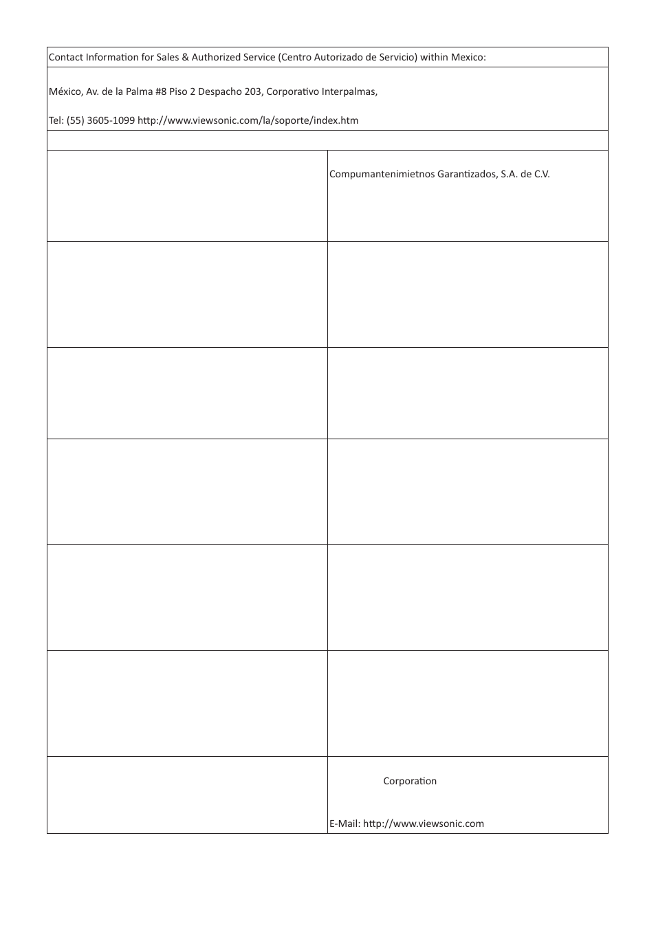 VIEWSONIC ViewBoard 55" UHD 4K Interactive Display User Manual | Page 138 / 139