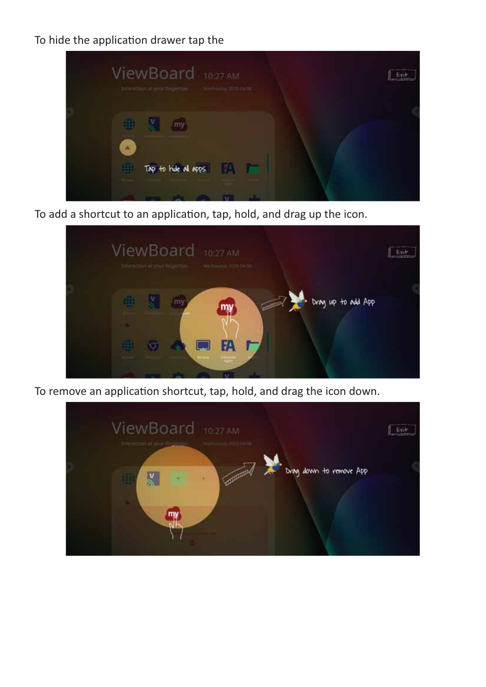 VIEWSONIC ViewBoard 55" UHD 4K Interactive Display User Manual | Page 32 / 139