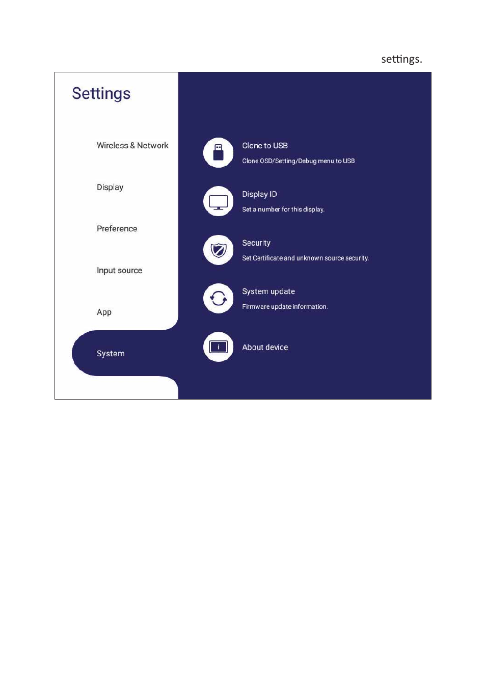 VIEWSONIC ViewBoard 55" UHD 4K Interactive Display User Manual | Page 75 / 139