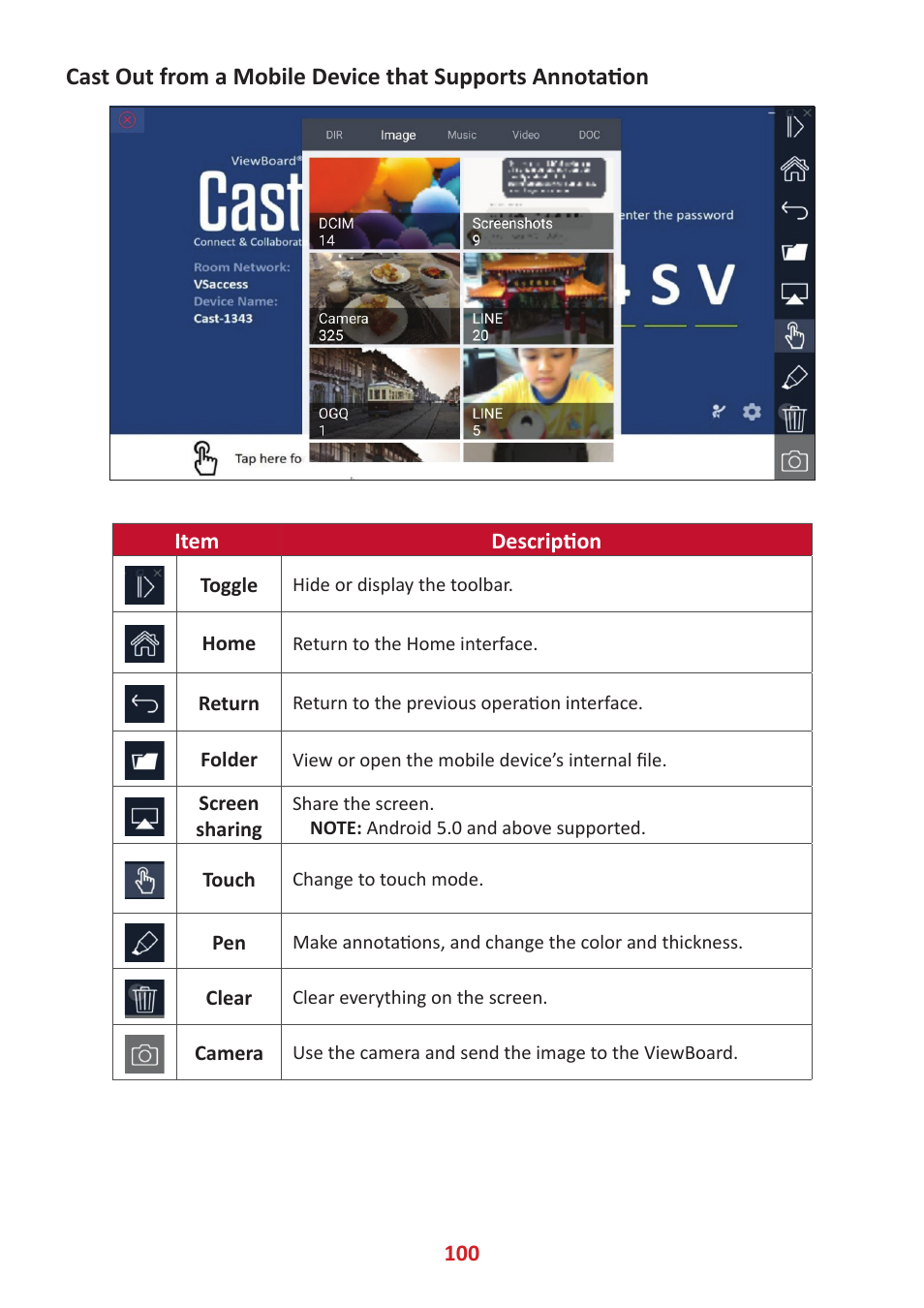 VIEWSONIC ViewBoard IFP8662 86" 4K Interactive Display User Manual | Page 100 / 142