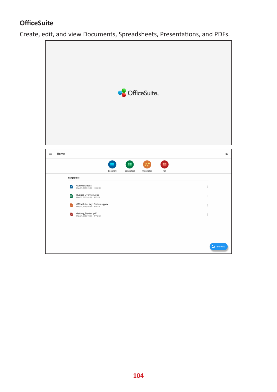 Officesuite | VIEWSONIC ViewBoard IFP8662 86" 4K Interactive Display User Manual | Page 104 / 142