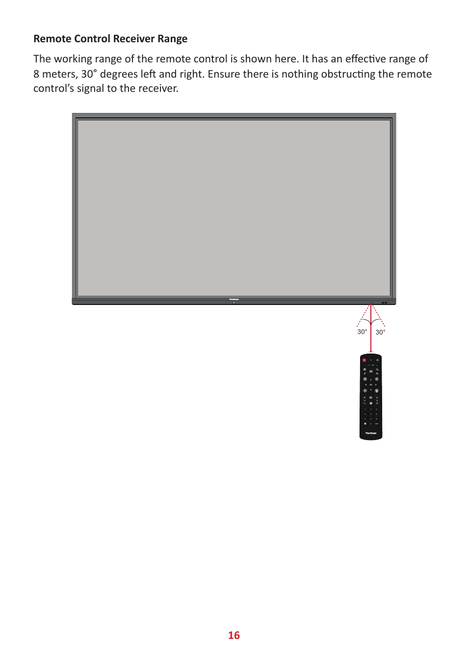 VIEWSONIC ViewBoard IFP8662 86" 4K Interactive Display User Manual | Page 16 / 142