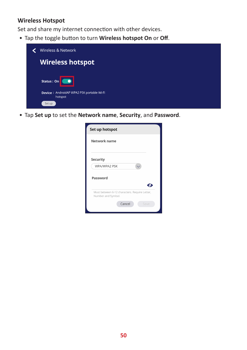 VIEWSONIC ViewBoard IFP8662 86" 4K Interactive Display User Manual | Page 50 / 142