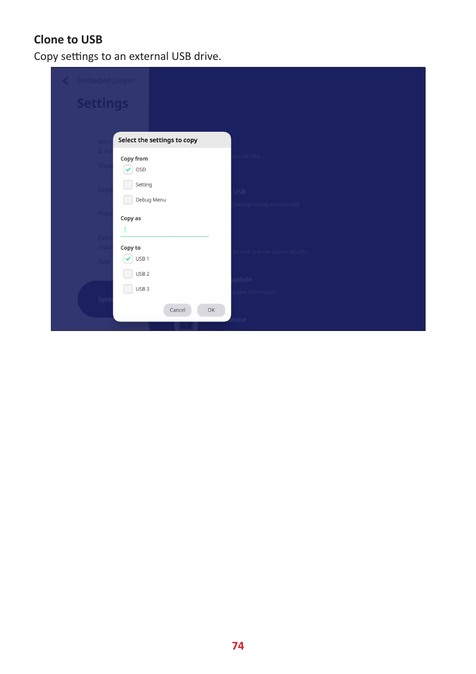 VIEWSONIC ViewBoard IFP8662 86" 4K Interactive Display User Manual | Page 74 / 142