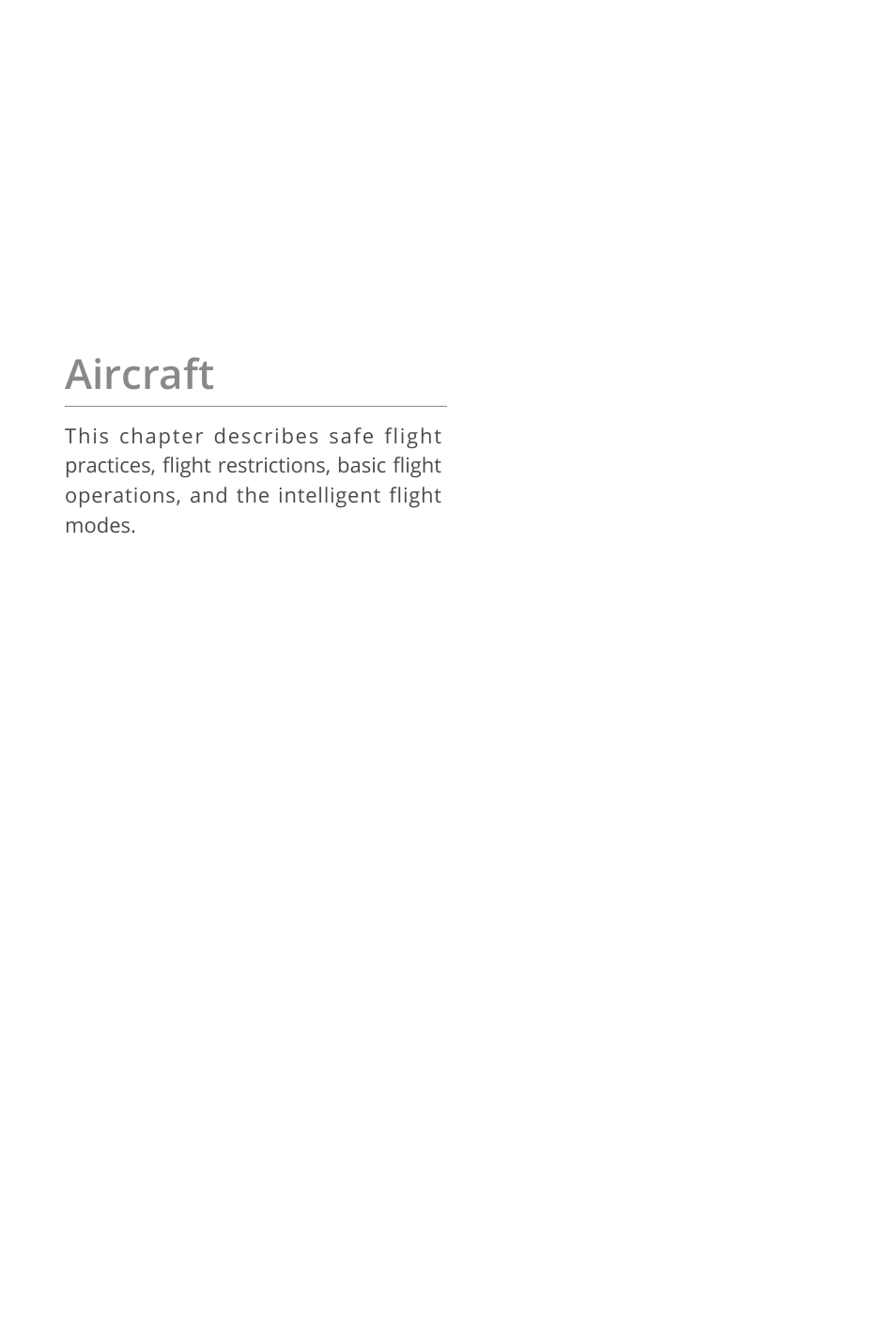 Aircraft | DJI Mini 4 Pro Drone Fly More Combo Plus with RC 2 Controller User Manual | Page 18 / 116