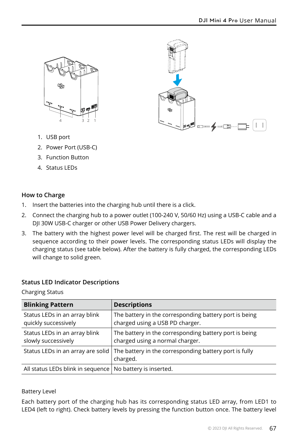 DJI Mini 4 Pro Drone Fly More Combo Plus with RC 2 Controller User Manual | Page 67 / 116