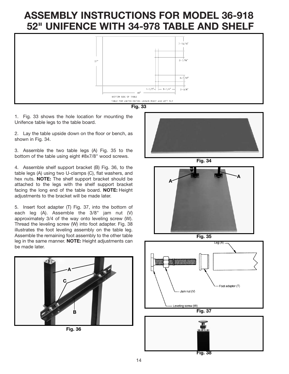 Delta 36-841 User Manual | Page 14 / 40