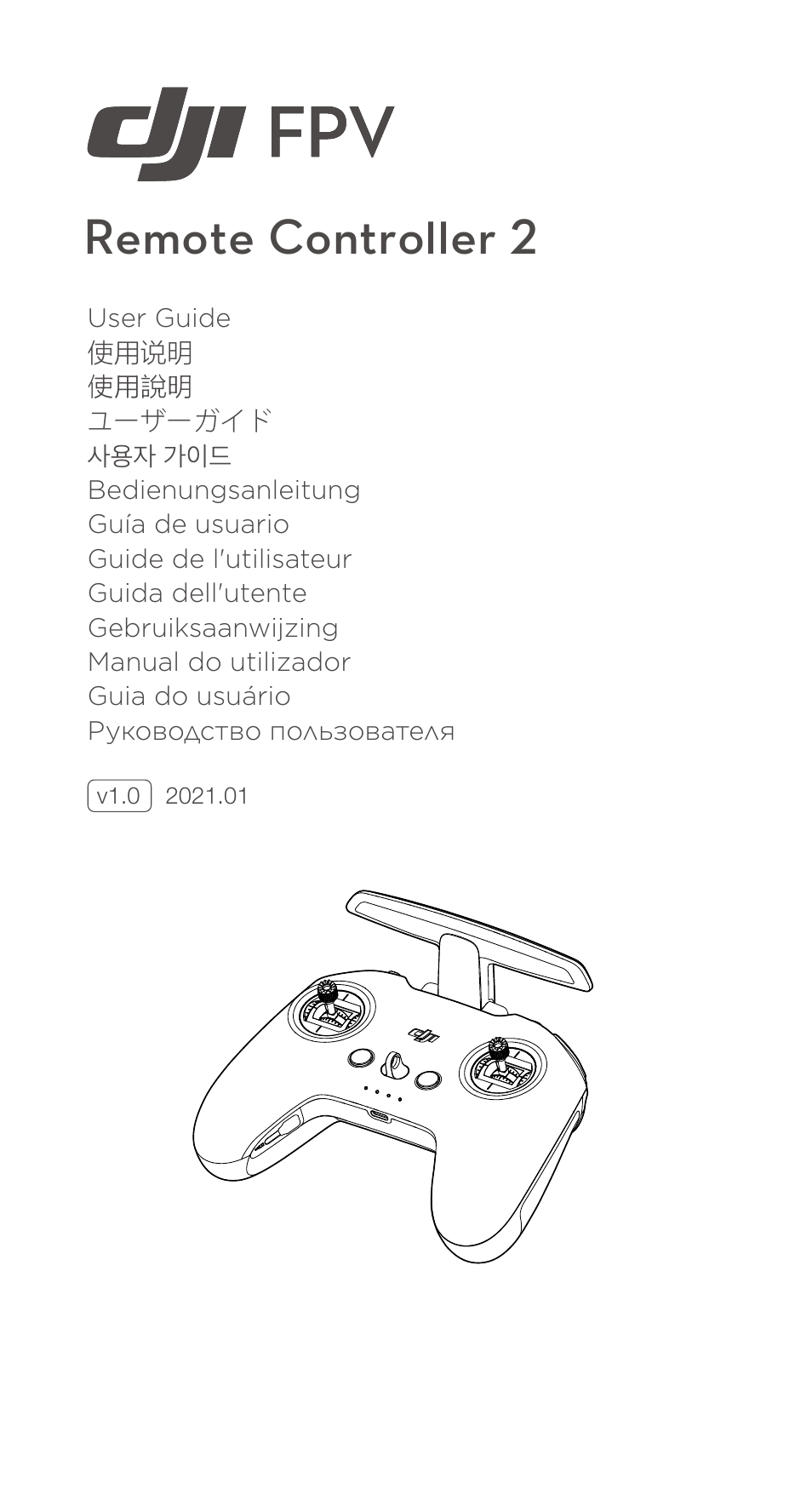 DJI FPV Drone (Combo) User Manual | 39 pages