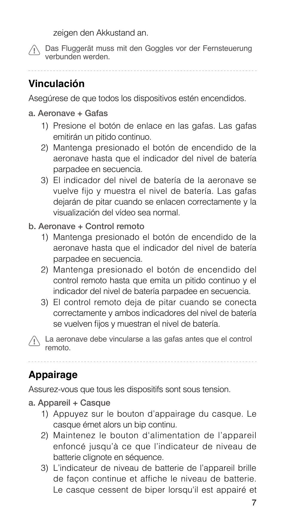 DJI FPV Drone (Combo) User Manual | Page 8 / 39