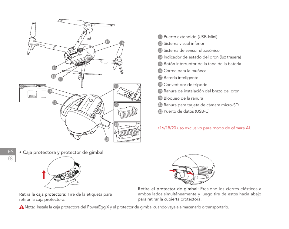 Power Vision PowerEgg X Explorer AI Camera & Drone User Manual | Page 70 / 84