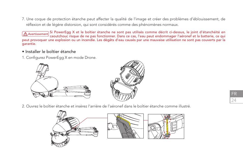 Power Vision PowerEgg X Wizard Waterproof AI Camera & Drone User Manual | Page 25 / 56