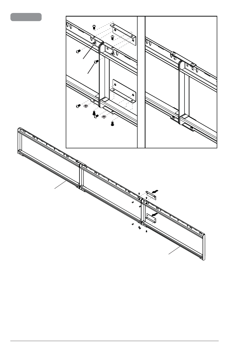 5i l, N (8) o (4) m (2) | Peerless-AV Modular Video Wall Pedestal Mount for 46 to 55" Displays (3x2 Configuration) User Manual | Page 10 / 20