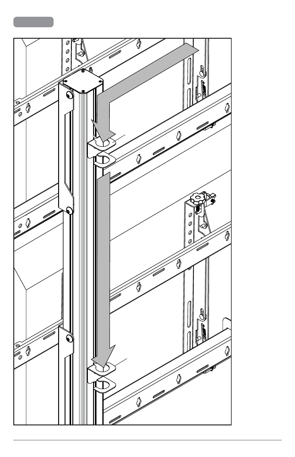 Peerless-AV Modular Video Wall Pedestal Mount for 46 to 55" Displays (3x2 Configuration) User Manual | Page 18 / 20