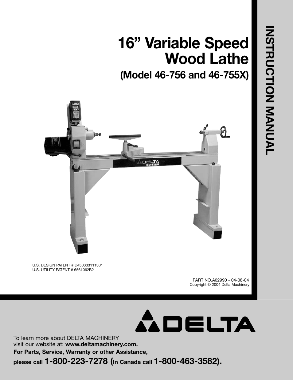 Delta 46-755X User Manual | 24 pages