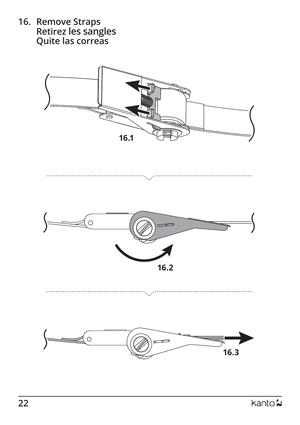 Kanto Living PSC350 Full-Motion Column & Pillar Mount for 37 to 75" Displays User Manual | Page 22 / 24