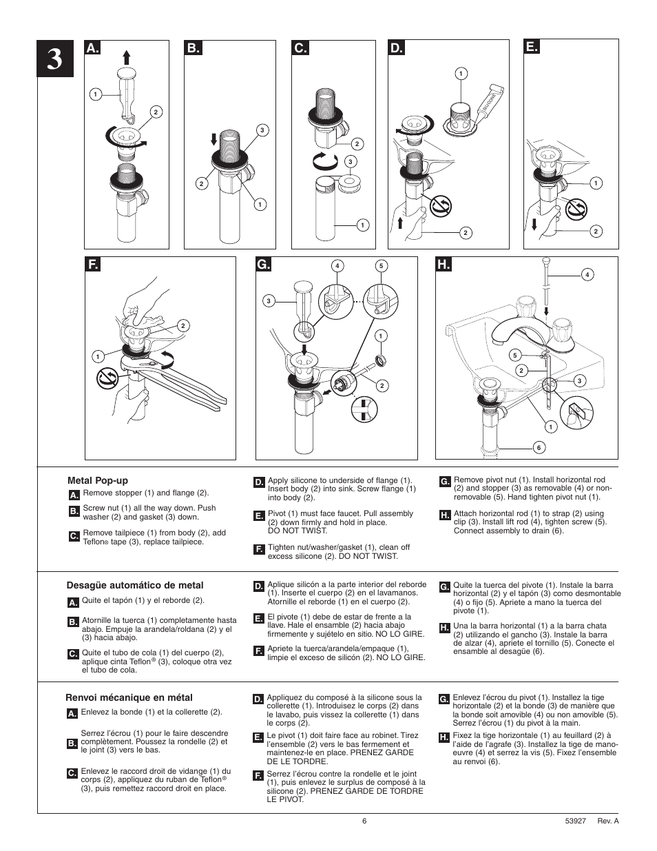 Delta 2500 Series User Manual | Page 6 / 8