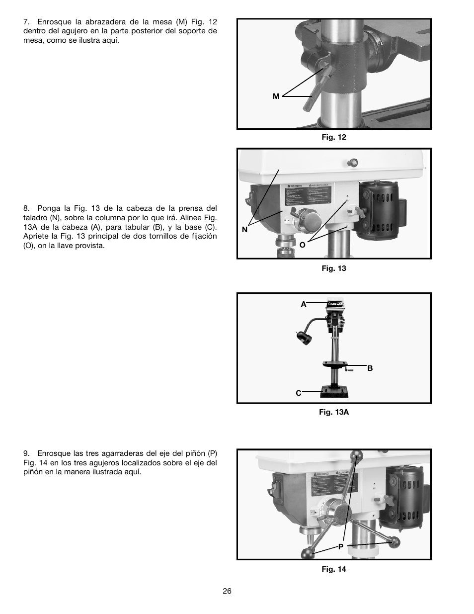 Delta ShopMaster 638517-00 User Manual | Page 26 / 51