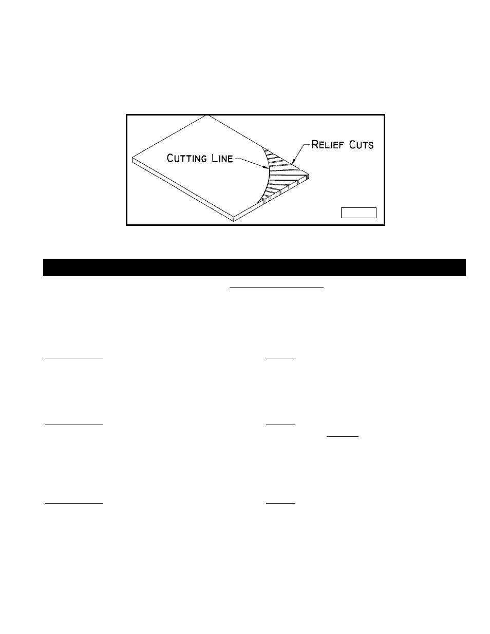 Troubleshooting guide, Cutting curves | Delta 28-276 User Manual | Page 21 / 72