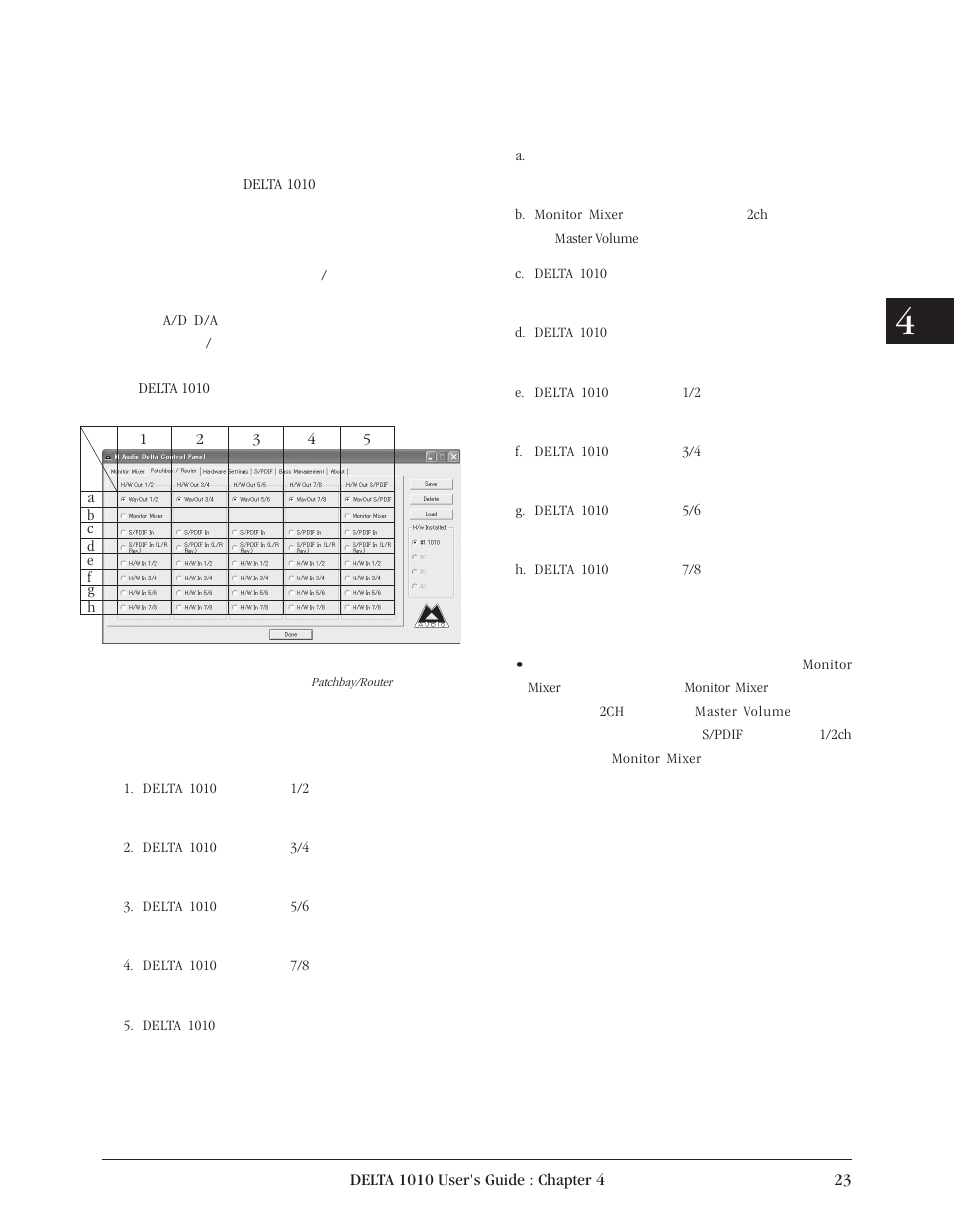 Delta 1010 User Manual | Page 23 / 48