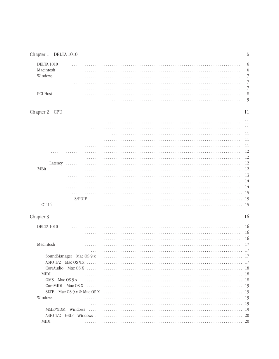 Delta 1010 User Manual | Page 4 / 48