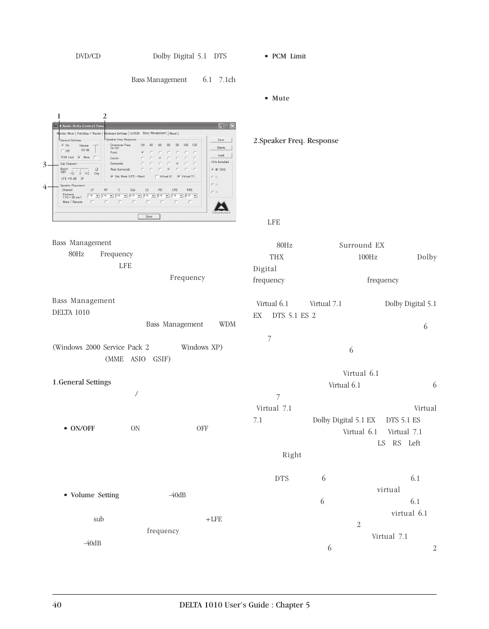 Delta 1010 User Manual | Page 40 / 48