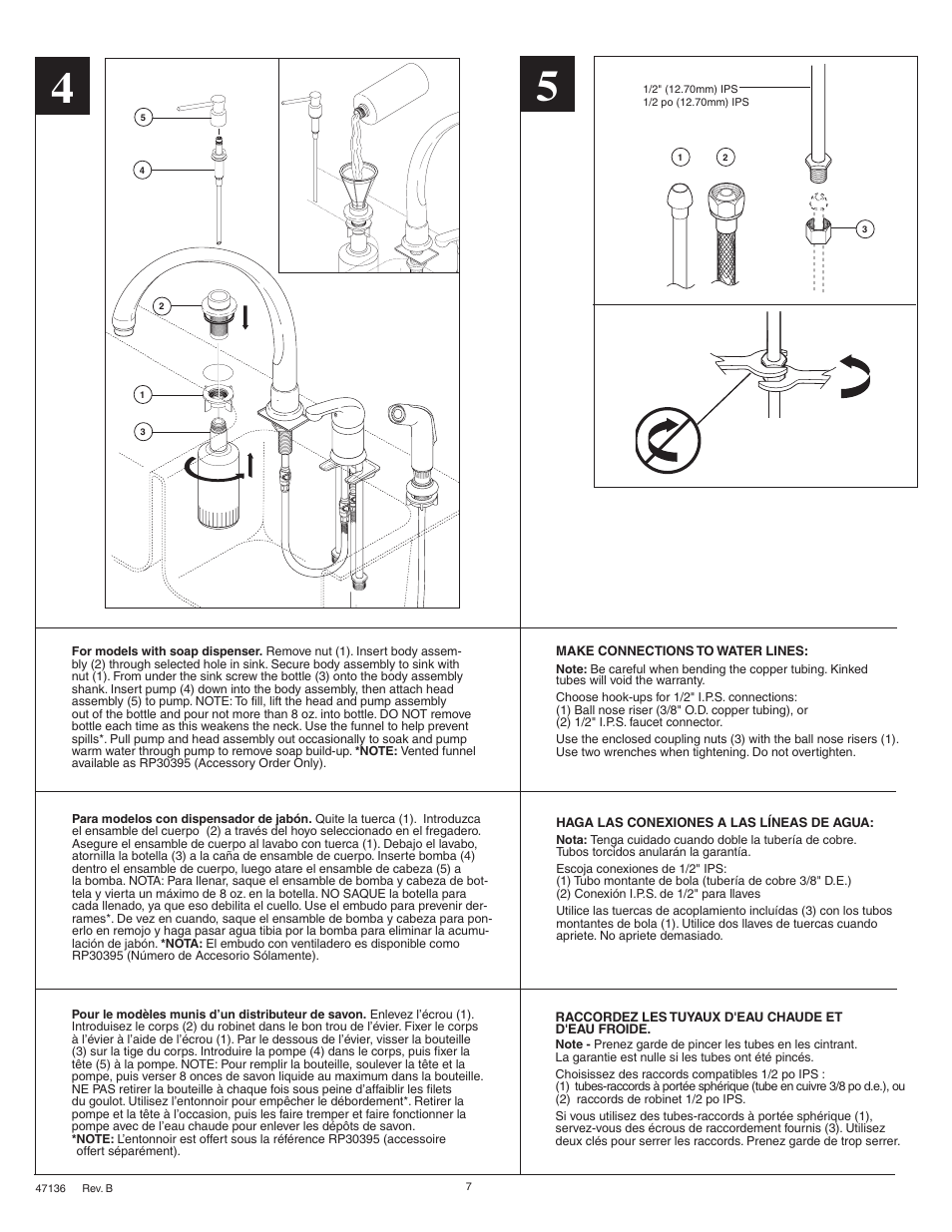 Delta 172 Series User Manual | Page 7 / 8