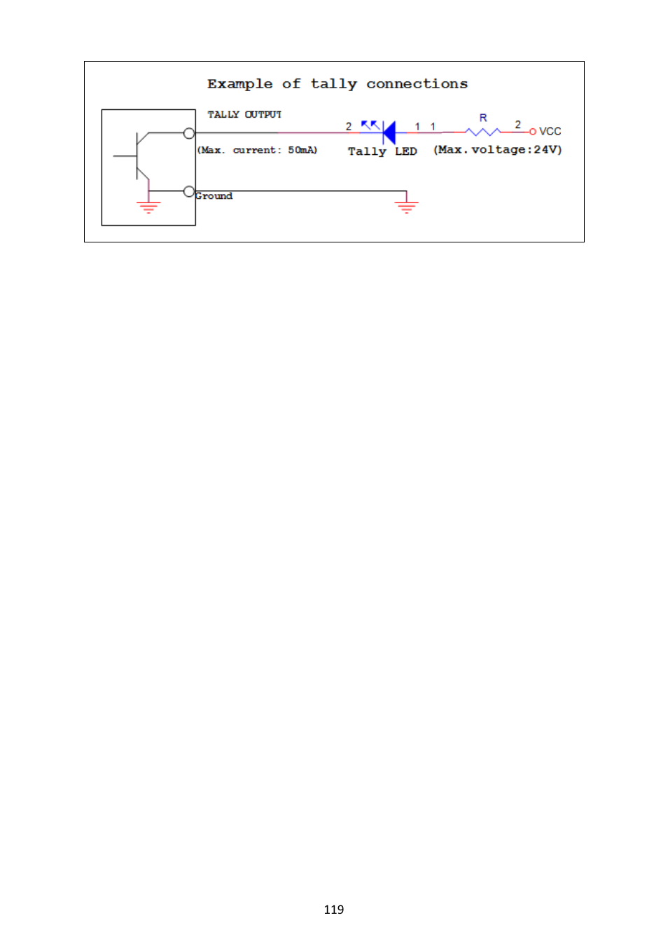 Datavideo SE-4000 8-Channel 4K Video Switcher User Manual | Page 119 / 128