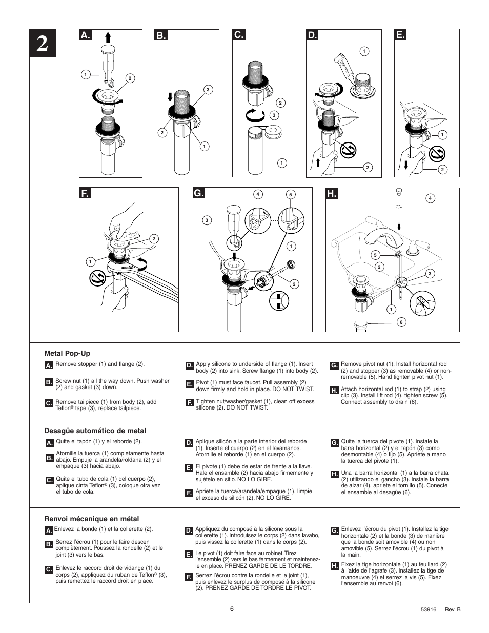 Delta 3543 Series User Manual | Page 6 / 8